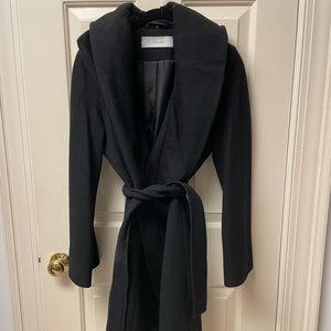 T Tahari wrap coat